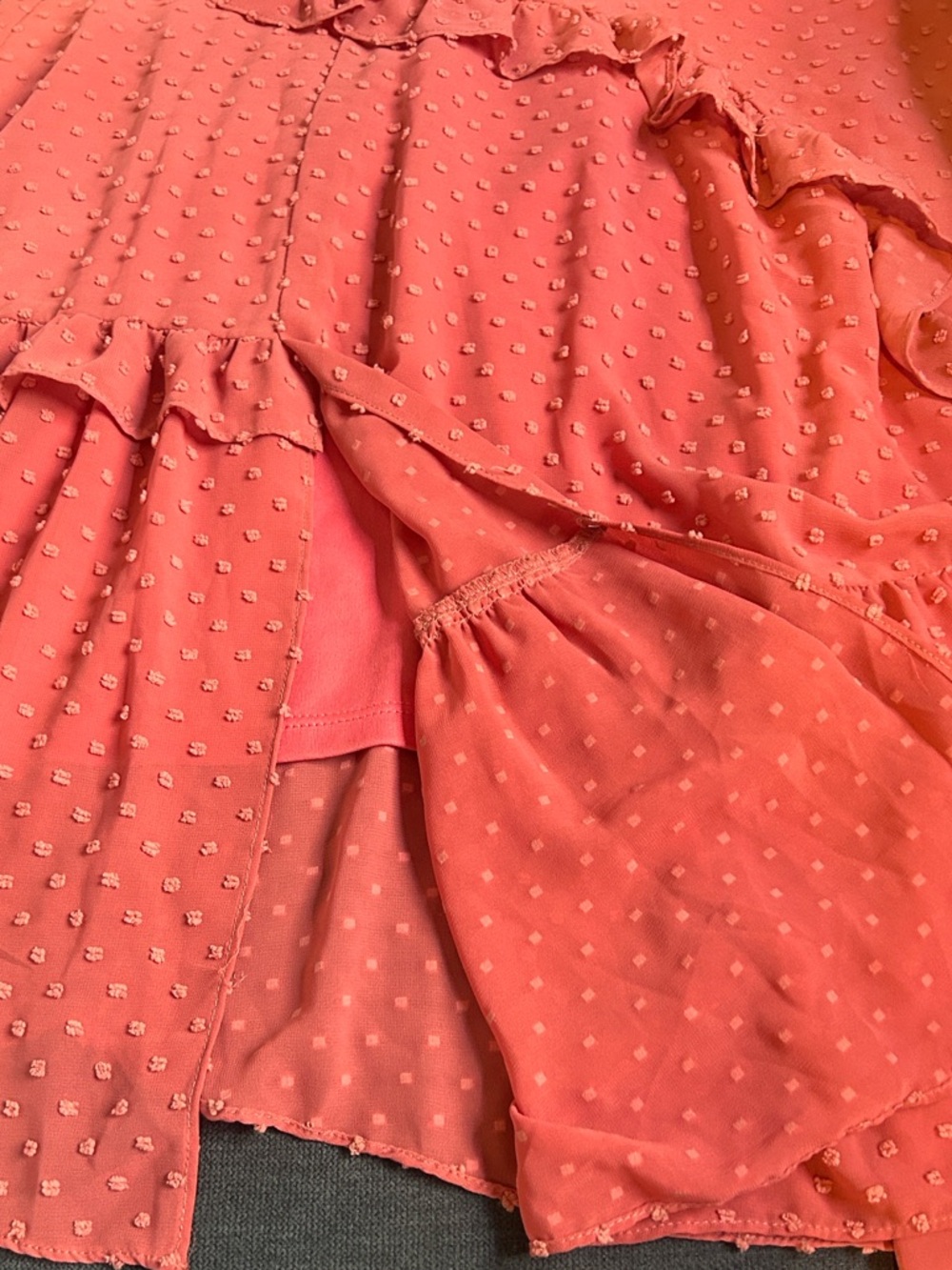 Lulu's Dusty Rose Ruffle Wrap Midi Dress - Picture 12 of 16